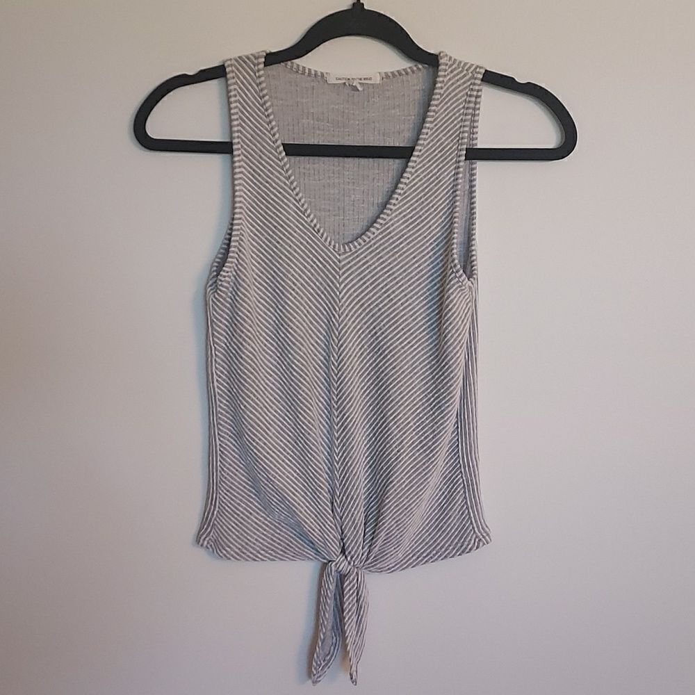 Anthropologie Caution to the Wind Tie Tank